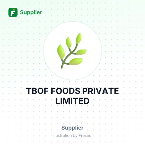 TBOF FOODS PRIVATE LIMITED – summary card, no photo uploaded yet