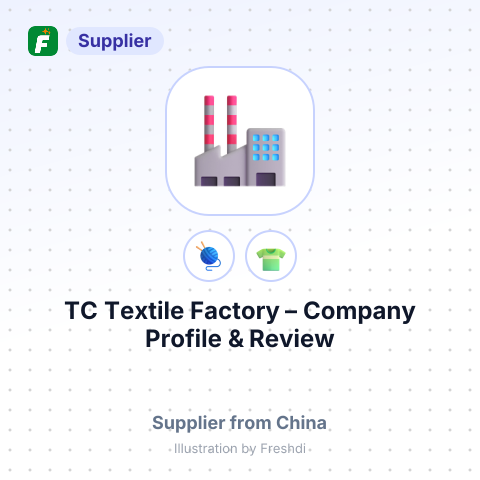 TC Textile Factory – summary card, no photo uploaded yet