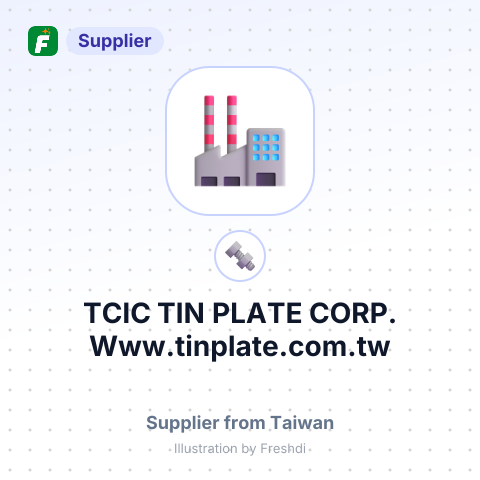 TCIC TIN PLATE CORP. Www.tinplate.com.tw – summary card, no photo uploaded yet