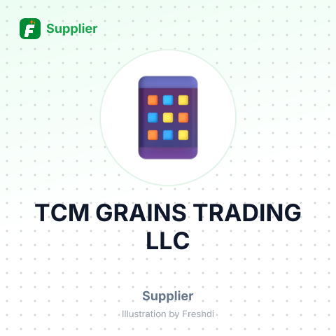 TCM GRAINS TRADING LLC – summary card, no photo uploaded yet