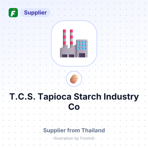 T.C.S. Tapioca Starch Industry Co – summary card, no photo uploaded yet