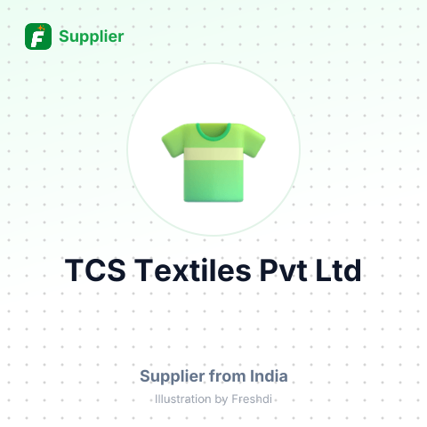 TCS Textiles Pvt Ltd – summary card, no photo uploaded yet