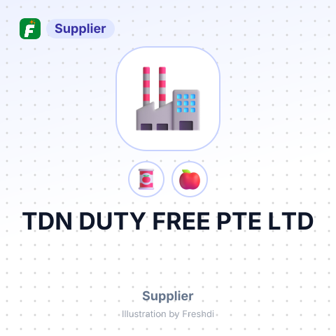 TDN DUTY FREE PTE LTD – summary card, no photo uploaded yet