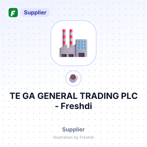 TE GA GENERAL TRADING PLC – summary card, no photo uploaded yet