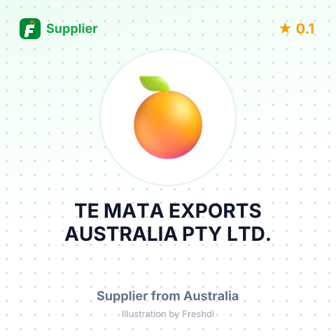 TE MATA EXPORTS AUSTRALIA PTY LTD. – summary card, no photo uploaded yet