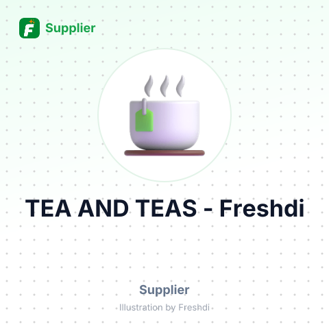 TEA AND TEAS – summary card, no photo uploaded yet