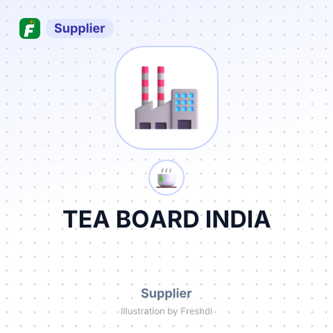 TEA BOARD INDIA – summary card, no photo uploaded yet