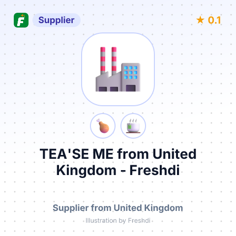 TEA'SE ME – summary card, no photo uploaded yet