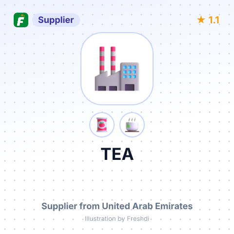 TEA – summary card, no photo uploaded yet