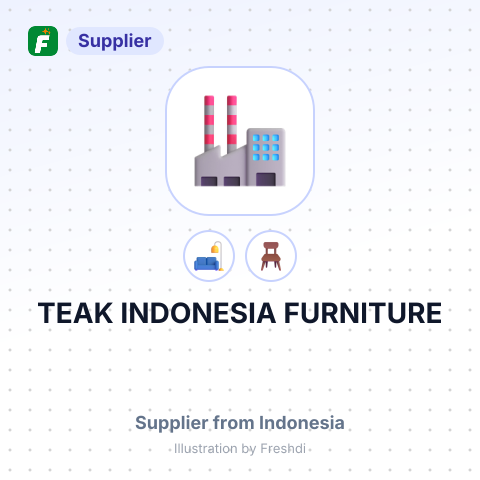 TEAK INDONESIA FURNITURE – summary card, no photo uploaded yet