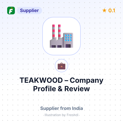 TEAKWOOD – summary card, no photo uploaded yet