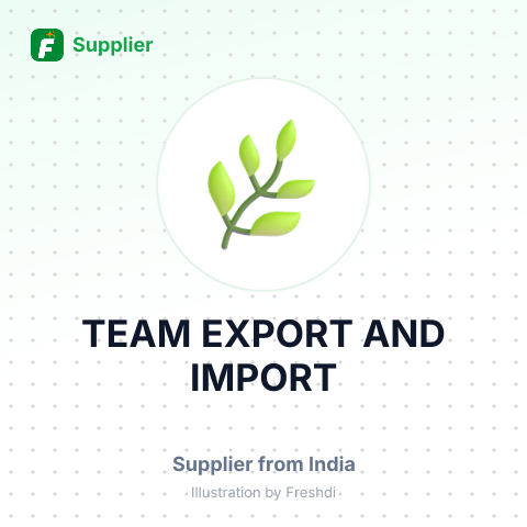 TEAM EXPORT AND IMPORT – summary card, no photo uploaded yet