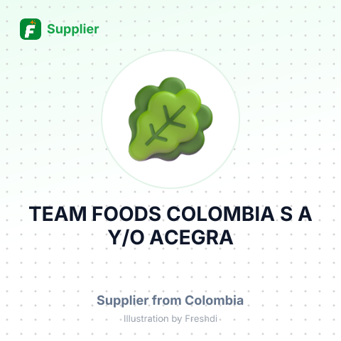 TEAM FOODS COLOMBIA S A Y/O ACEGRA – summary card, no photo uploaded yet