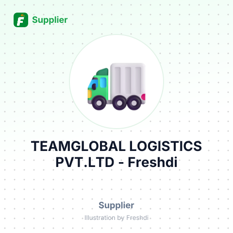 TEAMGLOBAL LOGISTICS PVT.LTD – summary card, no photo uploaded yet