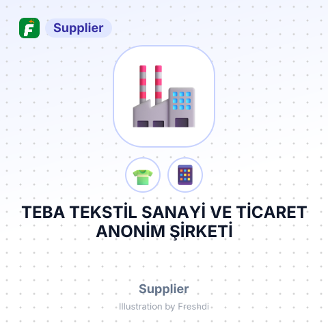 TEBA TEKSTİL SANAYİ VE TİCARET ANONİM ŞİRKETİ – summary card, no photo uploaded yet