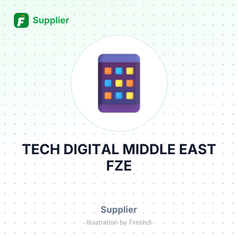 TECH DIGITAL MIDDLE EAST FZE – summary card, no photo uploaded yet