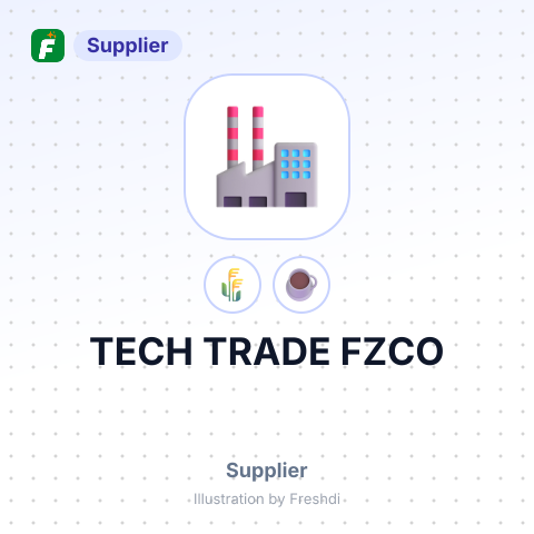 TECH TRADE FZCO – summary card, no photo uploaded yet