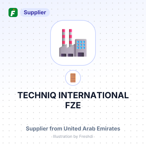 TECHNIQ INTERNATIONAL FZE – summary card, no photo uploaded yet