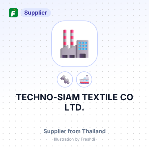 TECHNO-SIAM TEXTILE CO LTD. – summary card, no photo uploaded yet