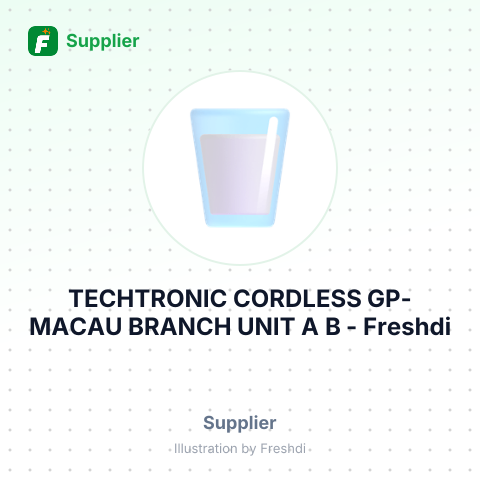 TECHTRONIC CORDLESS GP-MACAU BRANCH UNIT A B – summary card, no photo uploaded yet