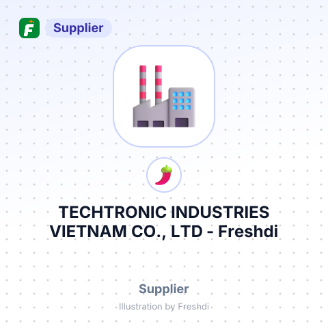 TECHTRONIC INDUSTRIES VIETNAM CO., LTD – summary card, no photo uploaded yet