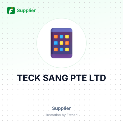 TECK SANG PTE LTD – summary card, no photo uploaded yet