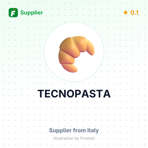 TECNOPASTA – summary card, no photo uploaded yet
