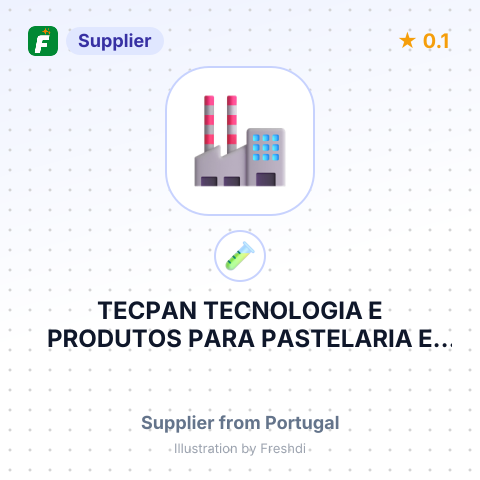 TECPAN TECNOLOGIA E PRODUTOS PARA PASTELARIA E PANIFICAÇÃO LDA. – summary card, no photo uploaded yet