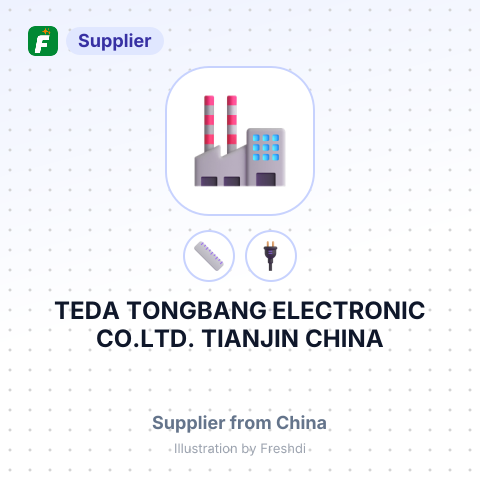 TEDA TONGBANG ELECTRONIC CO.LTD., TIANJIN CHINA – summary card, no photo uploaded yet