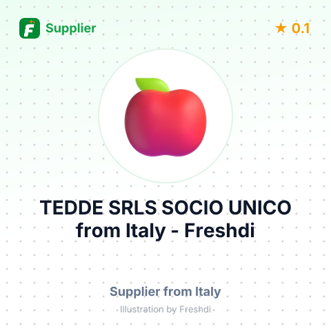 TEDDE SRLS SOCIO UNICO – summary card, no photo uploaded yet