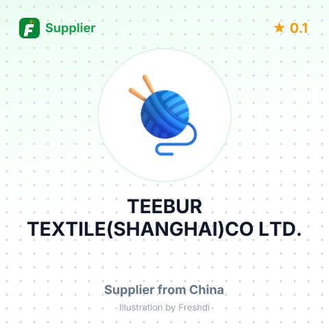 TEEBUR TEXTILE(SHANGHAI)CO LTD. – summary card, no photo uploaded yet