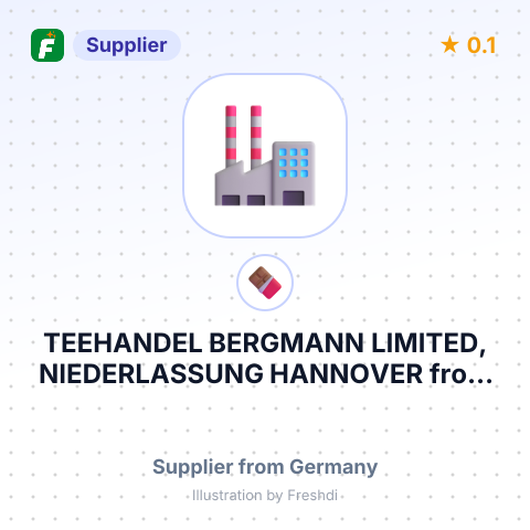 TEEHANDEL BERGMANN LIMITED, NIEDERLASSUNG HANNOVER – summary card, no photo uploaded yet