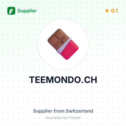 TEEMONDO.CH – summary card, no photo uploaded yet