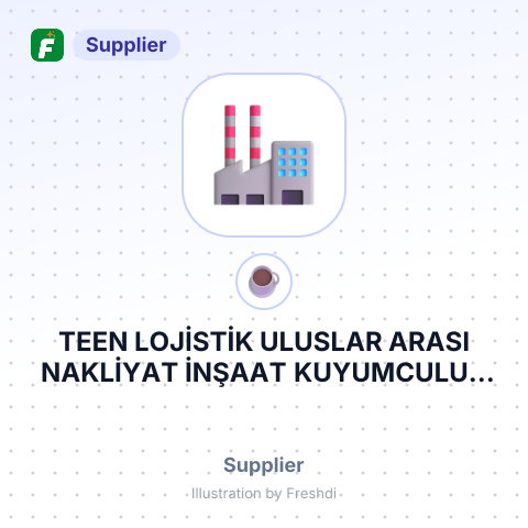 TEEN LOJİSTİK ULUSLAR ARASI NAKLİYAT İNŞAAT KUYUMCULUK İTHALAT İHRACAT SANAYİ VE TİCARET LİMİTED ŞİRKETİ. – summary card, no photo uploaded yet