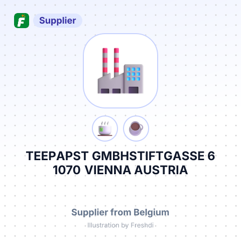 TEEPAPST GMBHSTIFTGASSE 6 1070 VIENNA AUSTRIA – summary card, no photo uploaded yet