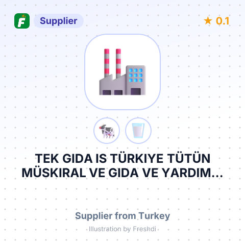 TEK GIDA IS TÜRKIYE TÜTÜN MÜSKIRAL VE GIDA VE YARDIMCI ISÇI SENDI – summary card, no photo uploaded yet