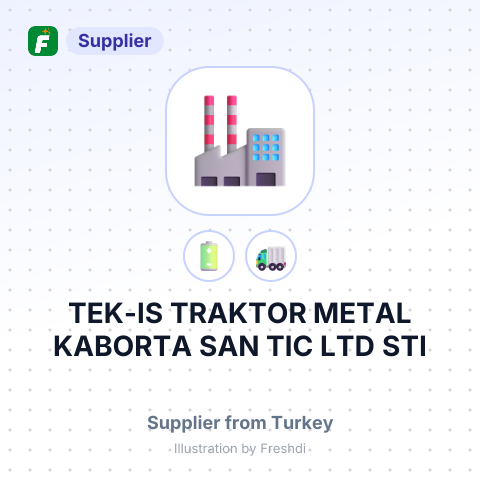 TEK-IS TRAKTOR METAL KABORTA SAN TIC LTD STI – summary card, no photo uploaded yet