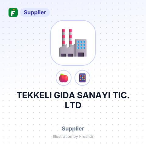 TEKKELI GIDA SANAYI TIC. LTD – summary card, no photo uploaded yet
