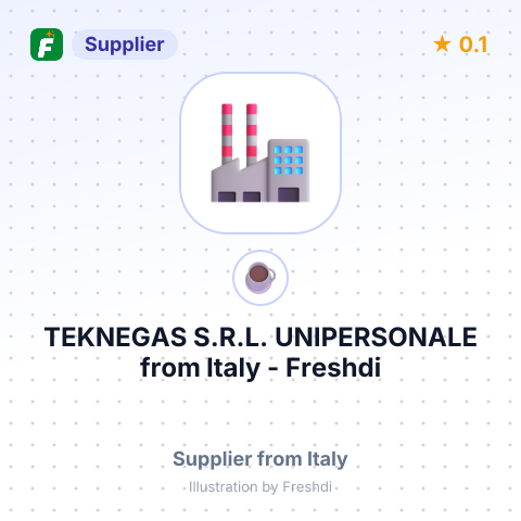 TEKNEGAS S.R.L. UNIPERSONALE – summary card, no photo uploaded yet
