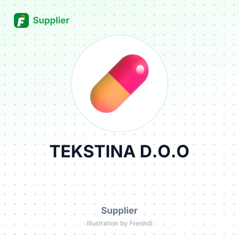 TEKSTINA D.O.O – summary card, no photo uploaded yet