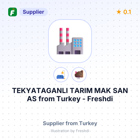 TEKYATAGANLI TARIM MAK SAN AS – summary card, no photo uploaded yet