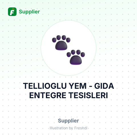 TELLIOGLU YEM - GIDA ENTEGRE TESISLERI – summary card, no photo uploaded yet