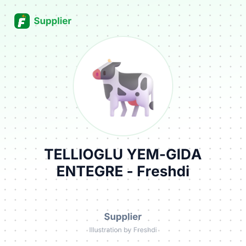 TELLIOGLU YEM-GIDA ENTEGRE – summary card, no photo uploaded yet