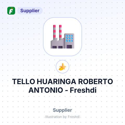 TELLO HUARINGA ROBERTO ANTONIO – summary card, no photo uploaded yet