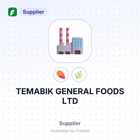 TEMABIK GENERAL FOODS LTD – summary card, no photo uploaded yet