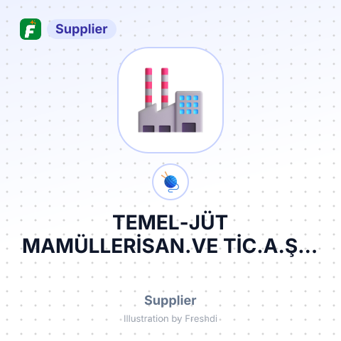 TEMEL-JÜT MAMÜLLERİSAN.VE TİC.A.Ş. – summary card, no photo uploaded yet
