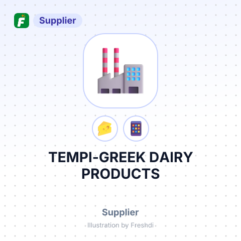 TEMPI-GREEK DAIRY PRODUCTS – summary card, no photo uploaded yet