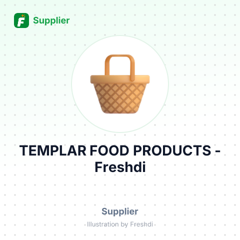 TEMPLAR FOOD PRODUCTS – summary card, no photo uploaded yet