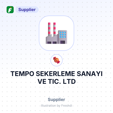 TEMPO SEKERLEME SANAYI VE TIC. LTD – summary card, no photo uploaded yet