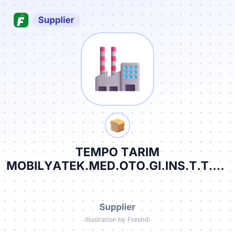 TEMPO TARIM MOBILYATEK.MED.OTO.GI.INS.T.T.VE T.S./MEHMET GEDIK – summary card, no photo uploaded yet